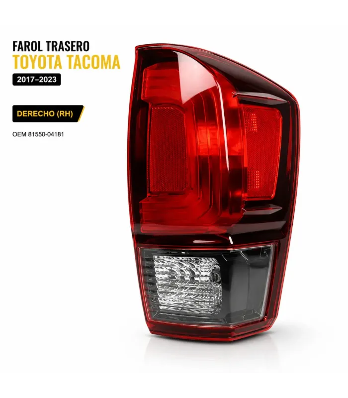 Luz trasera Toyota Tacoma 2017 2023 lado LH RH tipo OEM