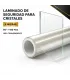 Rollo de laminado de seguridad 4 micras 60 x 100 pies transparente