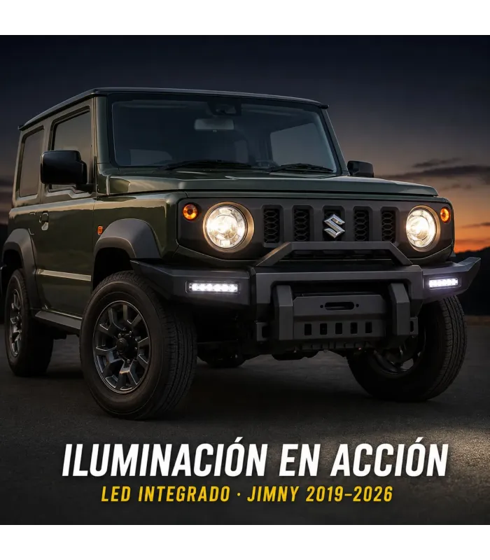 Defensa Heavy Duty Suzuki Jimny 2019-2026 Muestra