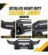 Bumper delantero Suzuki Jimny JB74 2019 2026 estilo off road