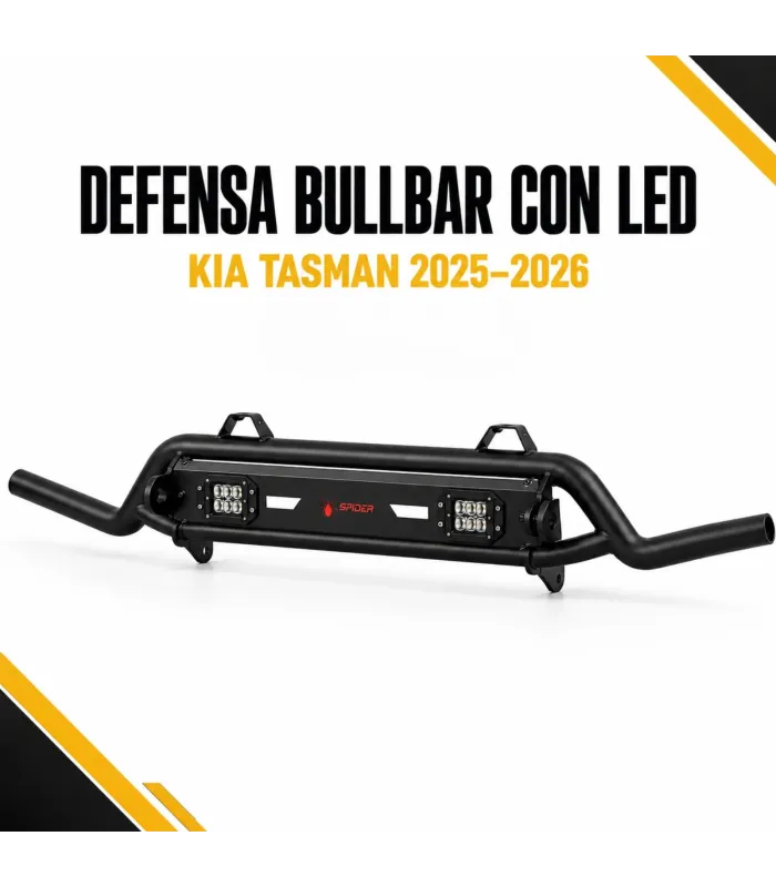 Defensa Bullbar con LED Kia Tasman 2025 2026