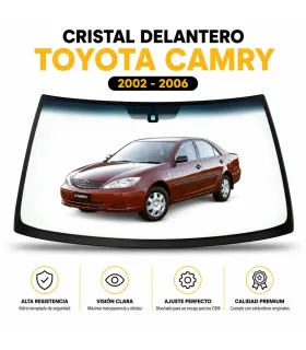 Cristal frontal Toyota Camry 2002 2006 con ajuste tipo original