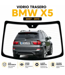 BMW X5 2007 Vidrio Trasero de doble hojas / Reemplazo del original