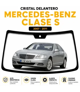 Cristal delantero Mercedes-Benz Clase S 2007 2011 parabrisas frontal