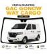 Gonow Way Cargo-Vidrio Delantero Parabrisas