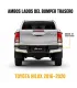 Cubre esquina bumper trasero Toyota Hilux Revo 2016 2020