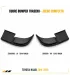 Cubre Falta Bumper Trasero Toyota Hilux 2016-2020 2 Partes