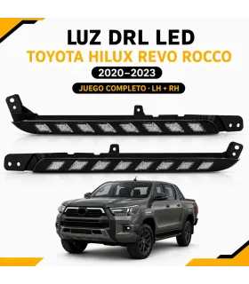 Luces DRL LED Toyota Hilux Revo Rocco 2020 2023 TYHX20-BAR