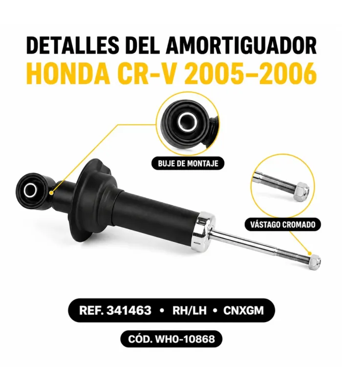 Amortiguador trasero Honda CR-V Auto Fashion