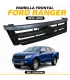 Parrilla frontal Ford Ranger 2012 2013 negra FDG039NB