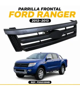 Parrilla frontal Ford Ranger 2012 2013 negra FDG039NB