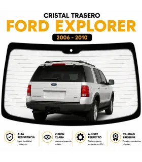 Cristal trasero Ford Explorer 2006 2010 luneta trasera