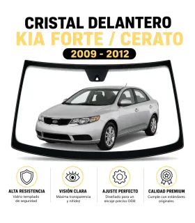 Cristal frontal Kia Forte Cerato sedan de reemplazo automotriz