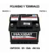 Batería Maxibat 12V 55Ah 450 CCA equivalente BCI 42 47