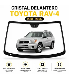 Vidrio delantero Toyota RAV-4 2001 2005 parabrisas frontal