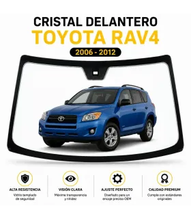 Toyota RAV-4 2006-2012-Vidrio Delantero