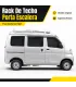Vista lateral de parrilla porta escalera a la medida para Daihatsu Hijet
