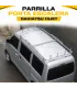 Detalle de soportes de parrilla porta escalera Daihatsu Hijet