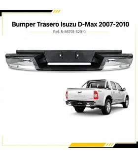 Bumper trasero cromado Isuzu D-Max 2007-2010 referencia 5-86701-829-0
