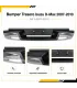 Defensa trasera tipo escalón para Isuzu D-Max 2007-2010