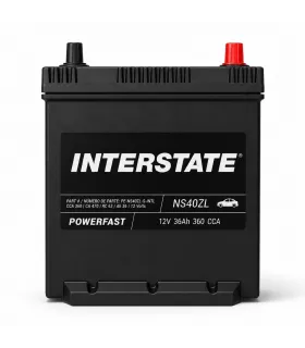 Batería Interstate NS40ZL referencia PF-NS40ZL-5-INTL