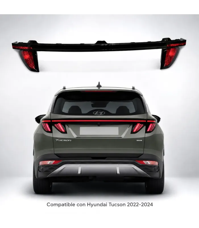 Luz trasera central LED Hyundai Tucson con cámara regular