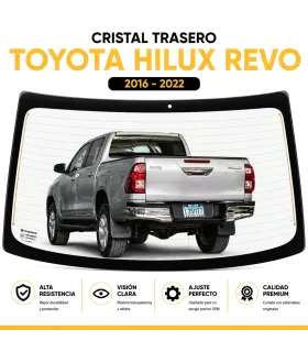 Cristal trasero Toyota Hilux Revo 2016 2022 vidrio posterior