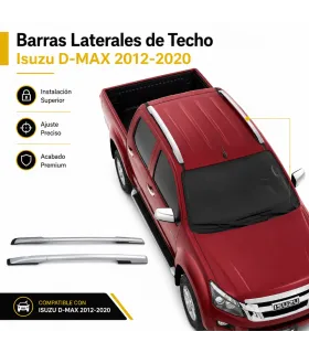 Barras laterales de techo Isuzu D-MAX 2012 2020 tipo original