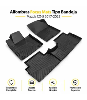 Alfombras Mazda CX-5 2017 2025 ajuste perfecto Focus Mats