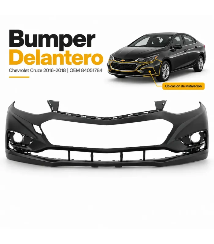Bumper delantero Chevrolet Cruze Auto Fashion