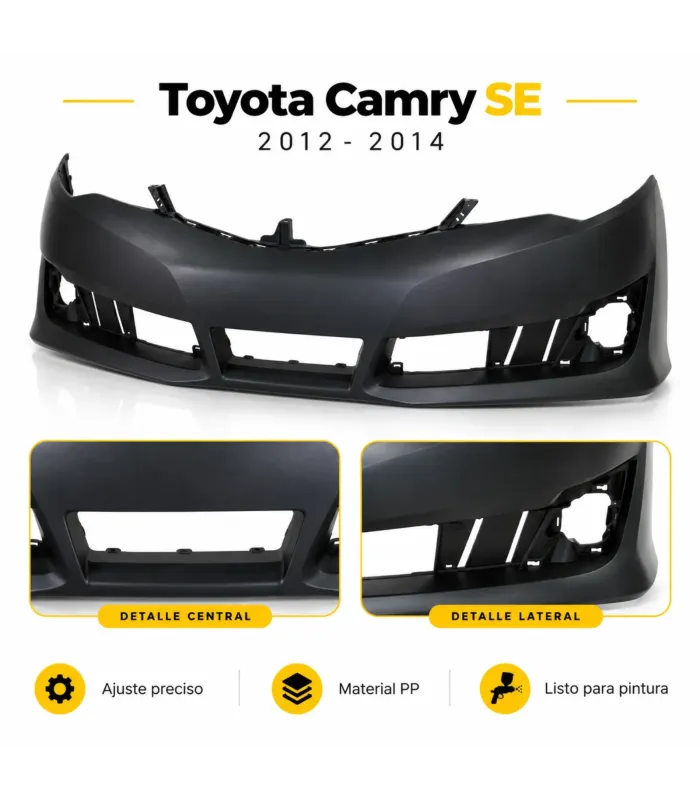 Parachoques frontal Toyota Camry SE Sport Edition 2012 2014