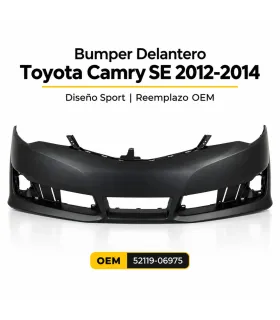 Bumper delantero Toyota Camry SE 2012 2014 OEM 52119-06975