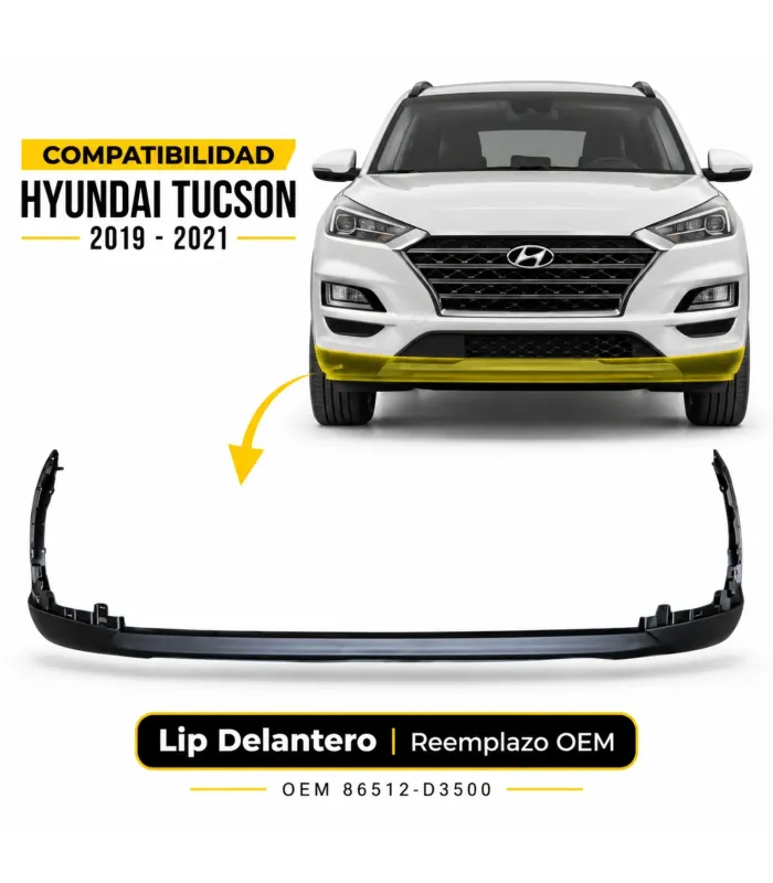 Bumper inferior Hyundai Tucson Auto Fashion