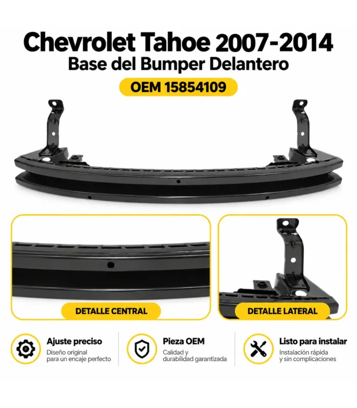 Valance inferior frontal Chevrolet Tahoe 2007 2014