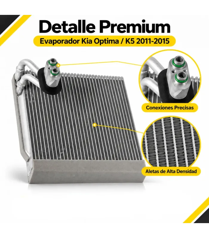 A/C evaporator core Kia Optima 2011 2015