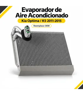 Evaporador de aire acondicionado Kia Optima K5 2011 2015