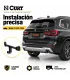 Jalón BMW X3 X4 receptor 2 pulgadas clase 3 CURT