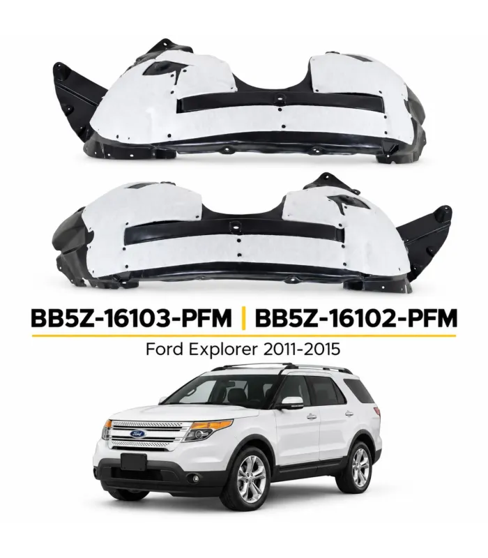 Fender liner Ford Explorer BB5Z-16103-PFM BB5Z-16102-PFM