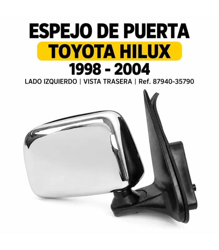 Espejo izquierdo Toyota Hilux 87940-35790 LH