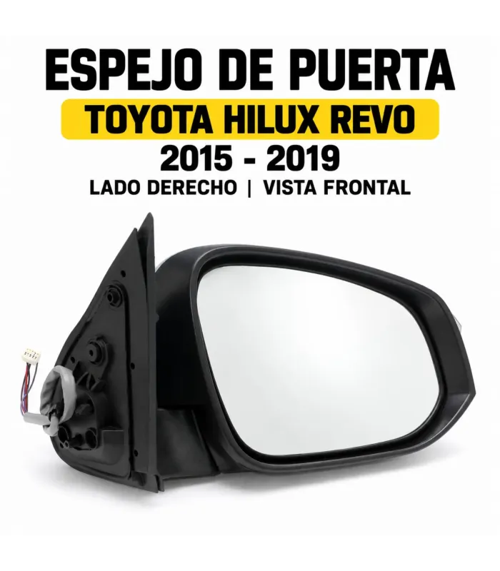 Espejo derecho Toyota Hilux Revo 87910-0KD11 RH