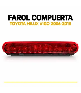 Farol de compuerta Toyota Hilux Vigo 2006 2015 ref 81570-0K010