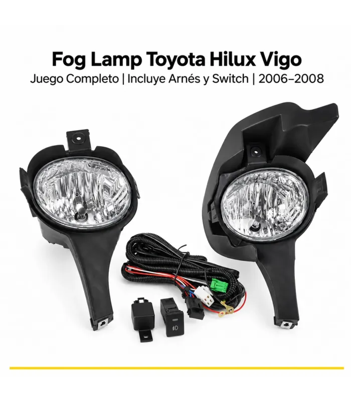 Luces halógenas Toyota Hilux Vigo ref BB-TY4027C-013