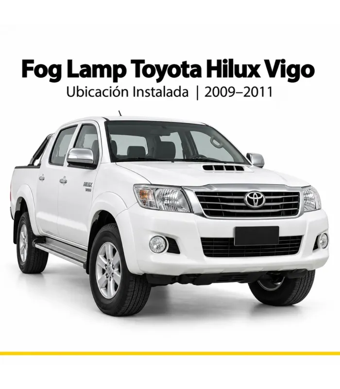 Fog lamp bumper delantero Hilux Vigo 2009 2011 RH LH