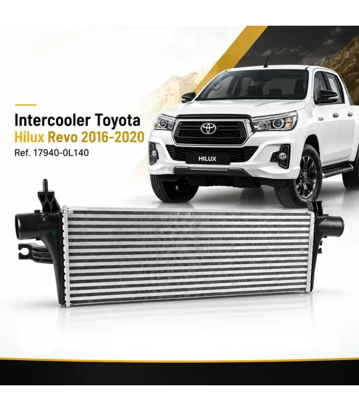 Intercooler Toyota Hilux Revo 2016 2020 ref 17940-0L140