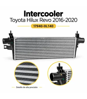Radiador intercooler Hilux Revo 17940-0L140