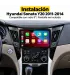 Marco adaptador pantalla 9 pulgadas Hyundai Sonata YF