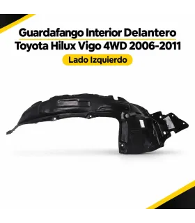 Guardafango interior delantero Toyota Hilux Vigo 4WD 2006 2011 izquierdo derecho