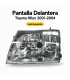 Pantalla delantera Toyota Hilux 2001 2004 marca generica