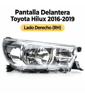 Pantalla delantera Toyota Hilux Revo 2016 2019 marca generica