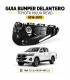 Guía bumper delantero Toyota Hilux Revo 4WD 2016 2019 marca genérica